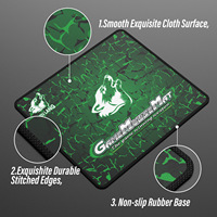 61 Tombol 60% Keyboard Gaming Mekanik Nirkabel Combo Mouse Isi Ulang RGB Backlit dengan Mouse Pad Bundel OEM