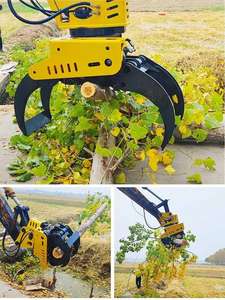 <span class=keywords><strong>Grappin</strong></span> <span class=keywords><strong>forestier</strong></span> hydraulique pour excavatrice de 6 tonnes avec ouverture de mâchoire de 1500 mm et composants d'engrenage centraux - Product Image 5