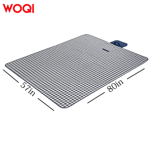 WOQI Couverture <span class=keywords><strong>de</strong></span> camping en plein air portable Tapis <span class=keywords><strong>de</strong></span> pique-nique <span class=keywords><strong>de</strong></span> <span class=keywords><strong>plage</strong></span> imperméable et <span class=keywords><strong>anti</strong></span>-<span class=keywords><strong>sable</strong></span> pour les voyages en matériau Oxford - Product Image 6