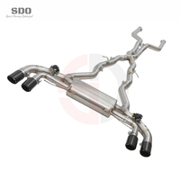Tuyaux d'échappement arrière SD SUS304 pour BMW M5 F90 V8 4.4T 2018-2023, système d'échappement à soupape électronique haute performance avec silencieux