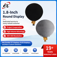 Module d'affichage LCD TFT IPS 1,8 pouces, résolution 360x360, interface 4-SPI, RGB 360x3600, pilote GC9A01, forme circulaire, rétroéclairage LED 350