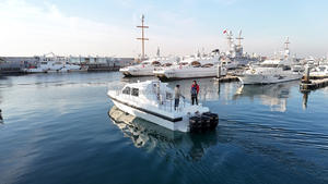 <span class=keywords><strong>Bateau</strong></span> de sauvetage à grande vitesse Grandsea de 40 pieds, <span class=keywords><strong>bateau</strong></span> en fibre de verre à vendre - Product Image 4