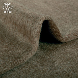 Chất lượng cao 90% len 10% Graphene Alpaca tóc dài hai mặt vải len - Product Image 4