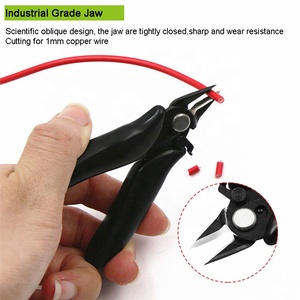 Yth 3.5 inch tay điện dây bên máy cắt cáp cắt snips tuôn ra Kìm nipper công cụ - Product Image 3