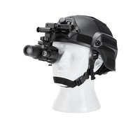 Monoculaire de vision nocturne PVS14 DM-2041, monté sur casque, tube intensificateur d'image Gen2+, illuminateur IR P43/P45, caméra enregistreuse vidéo