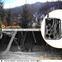 Cámara de Caza 4G 1080P 20MP, Cámara de Vigilancia de Fauna Silvestre, MMS SMTP FTP SMS HC-801LTE, Compatible con Visión Nocturna