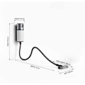Sistema de Aspiradora Central Inteligente con Modo Nocturno Silencioso, sin Bolsa, para Residencias de Lujo, Villas y Hoteles de Alta Gama (OEM) - Product Image 3