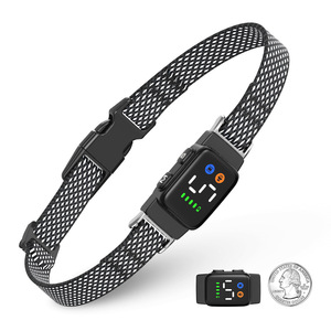 Collar Antiladridos Mini Bark Stopper Negro, Control Automático de Ladridos para Perros con Pantalla LED, para Perros Pequeños y Medianos - Product Image 5