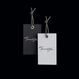Étiquettes personnalisées durables et écologiques en carton avec service OEM pour vêtements, chaussures et sacs avec logo - Vente en gros - Product Image 2