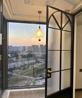 Moderna Sala de Estar Tipo Veranda de Diseño Plano con Doble Acristalamiento Templado de Aleación de Aluminio, Aislamiento Térmico y Certificación Energy Star