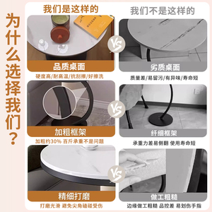 日本欧洲敞篷圆形咖啡桌家庭办公室/卧室/公寓装饰 - Product Image 3
