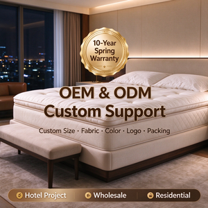 ชุดที่นอนหรูหราแบบถอดได้ 1+1 ชิ้น ระบายอากาศได้ดี รุ่น Presidential Suite <span class=keywords><strong>7</strong></span> โซน พ็อกเก็ตสปริงไฮบริด <span class=keywords><strong>ท็</strong></span><span class=keywords><strong>อป</strong></span><span class=keywords><strong>เปอร์</strong></span>ขนสัตว์คาเมล สำหรับโรงพยาบาล - Product Image 6