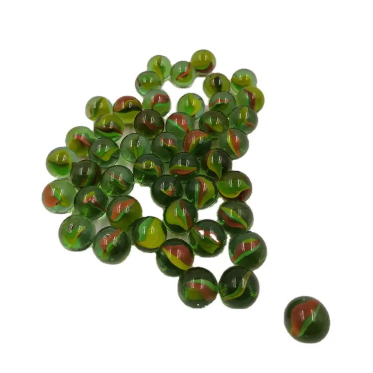 16 мм стеклянный мраморный шар для украшения