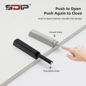 Nouvelle installation <span class=keywords><strong>de</strong></span> poussée élastique dissimulée système <span class=keywords><strong>de</strong></span> poussée solide pour <span class=keywords><strong>dispositif</strong></span> <span class=keywords><strong>de</strong></span> rebond <span class=keywords><strong>de</strong></span> <span class=keywords><strong>porte</strong></span> d'armoire - Product Image 3