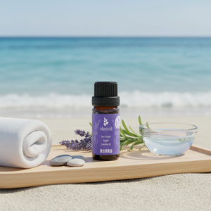 Aceite Esencial de Lavanda Natural Mayfield, Antibacteriano para Lavado Facial, Cuidado del <span class=keywords><strong>Eccema</strong></span>, Aclaramiento de la Piel, Mezclas de Aromaterapia para Dormir - Product Image 3