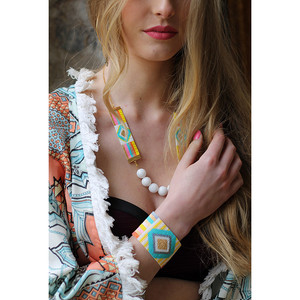 Rainbow <b>Beaded</b> <b>Bracelet</b> - Product Image 5