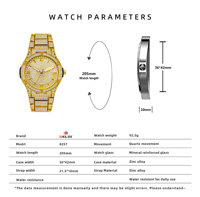 Ensemble de montres de luxe BELBI pour couple, boîtier en alliage de zinc, bracelet en alliage, cadran en verre minéral, résistant à l'eau 3BAR, quartz