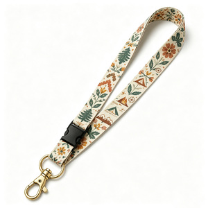 Lanyards Personalizados de Poliéster con Impresión por Sublimación, Lanyards Ecológicos para Llaveros, para Promociones y Eventos - Product Image 1