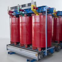 Transformateur de puissance sec haute tension 500 kVA 10 kV triphasé à enroulement en cuivre 50/60 Hz