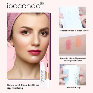 Ibcccndc 2pcs Lippen fleck abziehen 1pc Lippen aktivator Set wasserdicht feuchtigkeit spendend glatt nicht klebrig Lip gloss Charms Lip gloss Kit - Product Image 5