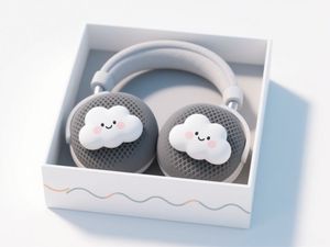 <span class=keywords><strong>Headset</strong></span> Olahraga Nirkabel Pro Max Over-Ear Hi-Fi dengan Indikator Baterai LED, Chipset JL, Bass, Mikrofon, Peredam Kebisingan untuk Gaming - Product Image 4