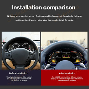 Cluster Digital 12.3 "para BMW Série 3 <span class=keywords><strong>F30</strong></span>/F31 GT-F34 4 Série F32/F33/F36 2013-2020 Painel do Medidor de Velocidade do Cockpit Virtual - Product Image 5