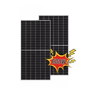 450w 500w soler panneau solaire photovoltaic panel solar panel system paneles solares