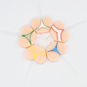 Bougies d'<span class=keywords><strong>anniversaire</strong></span> sexy en forme de bikini drôle de nouvelle conception <span class=keywords><strong>pour</strong></span> la fête - Product Image 6