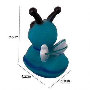 Custom Logo <b>Bee</b> Duck Children's Little Yellow Plastic Bath Wholesale Water Play Toy With Squeak Feature Christmas <b>Gift</b> - Product Image 3