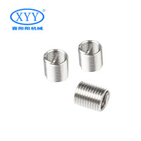 304 Stainless Steel Wire Thread Insert Thread Protector Inch Thread Protection Sleeve Fully Threaded Plain Finish 10mm Diameter