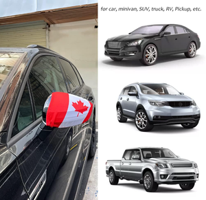 Coques de rétroviseurs latéraux personnalisées avec drapeaux nationaux, résistantes aux intempéries, pour voitures, petits SUV, 2 pièces - Product Image 6