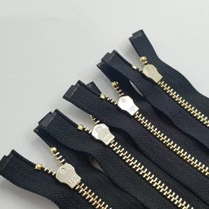 Pour <span class=keywords><strong>YKK</strong></span> 5 #   <span class=keywords><strong>Fermeture</strong></span> <span class=keywords><strong>éclair</strong></span> en laiton à glissière ouverte avec <span class=keywords><strong>curseur</strong></span> autobloquant pour sacs, vêtements et textiles de maison - Product Image 5