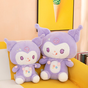 Muñeco de Gato Kawaii, Juguete de Peluche Súper Suave de Algodón PP, Animal Personalizable con Bordado de Dibujos Animados, Alivio del Estrés, Juguete de Cumpleaños, Muñeco al por Mayor - Product Image 5
