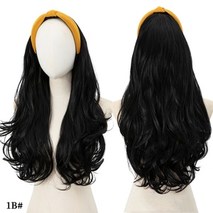 <span class=keywords><strong>Perruque</strong></span> longue bouclée pour femmes avec dentelle transparente Euro American Big Waves <span class=keywords><strong>Perruque</strong></span> <span class=keywords><strong>synthétique</strong></span> <span class=keywords><strong>demi</strong></span>-tête pour un usage quotidien - Product Image 1