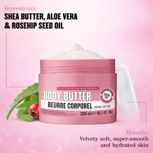 Manteca Corporal de Marca Blanca para Mujer |   Manteca de Karité, Vitamina E y Aloe Vera |   Hidratante, Rico, Vegano y Libre de Crueldad Animal - Product Image 3