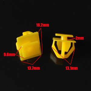 Auto Fastener Clip 7758-35000 For Hyundai Kia <b>Door</b> <b>Trim</b> Panel Replacement Repair New - Product Image 2