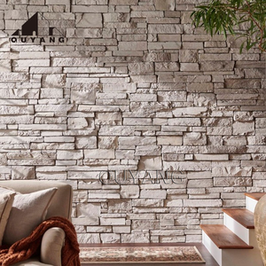 QUYANG - Revestimiento <span class=keywords><strong>de</strong></span> Pared Exterior <span class=keywords><strong>de</strong></span> <span class=keywords><strong>Piedra</strong></span> Natural Amarilla <span class=keywords><strong>para</strong></span> Decoración, Panel <span class=keywords><strong>de</strong></span> Revestimiento Exterior - Product Image 5