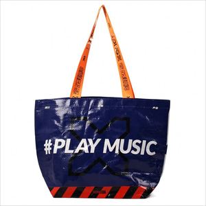 Customized Laminated PP Woven Insulated Recyclable <b>Tote</b> <b>Bags</b> <b>with</b> <b>Shoulder</b> <b>Strap</b> Non Woven Handle Portable Advertising Packaging - Product Image 3