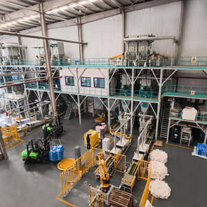 Línea de Producción de Mortero Seco Totalmente Automática y Libre de Polvo de 10-60 TPH con Sistema de Control PLC Inteligente - Product Image 5