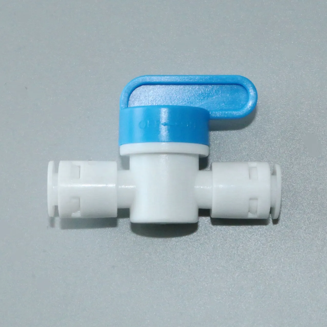 Piezas de repuesto para purificador de agua, válvula de bola de retroceso de plástico con conector rápido para válvula de tubo de agua, filtro de agua