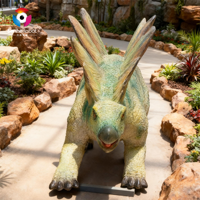 Modèle de stégosaure animatronique 3D réaliste, prix d'usine personnalisé, simulation animatronique pour attraction