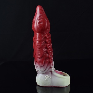 Soft Silicone Delay Ejaculation Sex <b>Toys</b> Artificial Octopus Tentacles Monster Penis Extender Enlargement Penis Sleeve <b>for</b> <b>Men</b> - Product Image 3