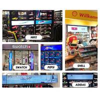 Layar Monitor Ultra-Lebar Bentang dalam Ukuran 60cm 90cm 120cm 2ft 3ft 4ft Rak LCD TFT IPS Android