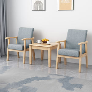 <span class=keywords><strong>Duo</strong></span> de fauteuils élégants et fonctionnels-Idéal pour les salons avec leur esthétique intemporelle - Product Image 3