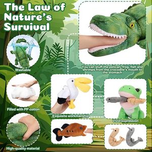 <strong>Cheap</strong> <strong>Plush</strong> <strong>Toy</strong> Set Large Crocodile Stuffed Animals Hold <strong>Plush</strong> Animals Interactive Educational <strong>Plush</strong> <strong>Toys</strong> for Kids - Product Image 6