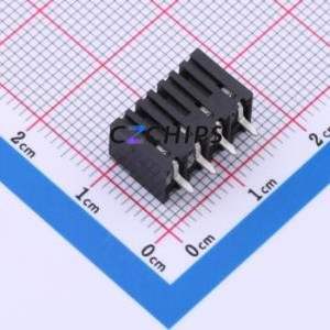 1776112-4 Screw Terminal Block Through hole Component (THT),P=3.5mm Connector 1x4P 3.5mm Black Through Hole - Product Image 2
