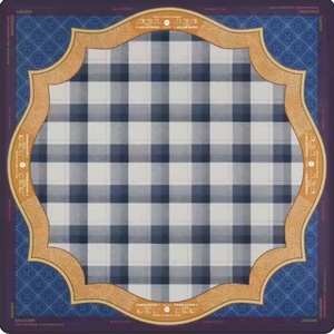 J Mahjong Luxury Table Mat Non-slip Silent <b>Edge</b>-locking <b>Rubber</b> Pad Washable Wrinkle-resistant American-style 4-Player - Product Image 4