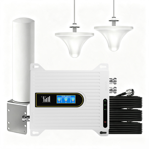 Repetidor de Señal Móvil de Alta Ganancia 70dB 2G 3G 4G LTE GSM, Amplificador de Señal Celular para Edificios de 500 m² - Product Image 1