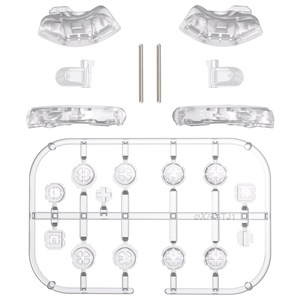 Boutons personnalisés vert phosphorescent pour manette Nintendo Switch 2 - Kit de mise à niveau DIY - Product Image 3