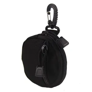 OEM нейлоновый тактический рюкзак сумка на молнии Кошелек для монет кошелек Мужская поясная сумка брелок с поясной цепочкой